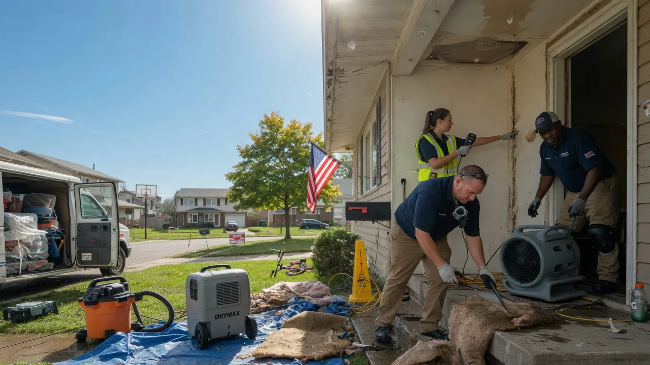 Water Damage Restoration in Priddy, TX near me